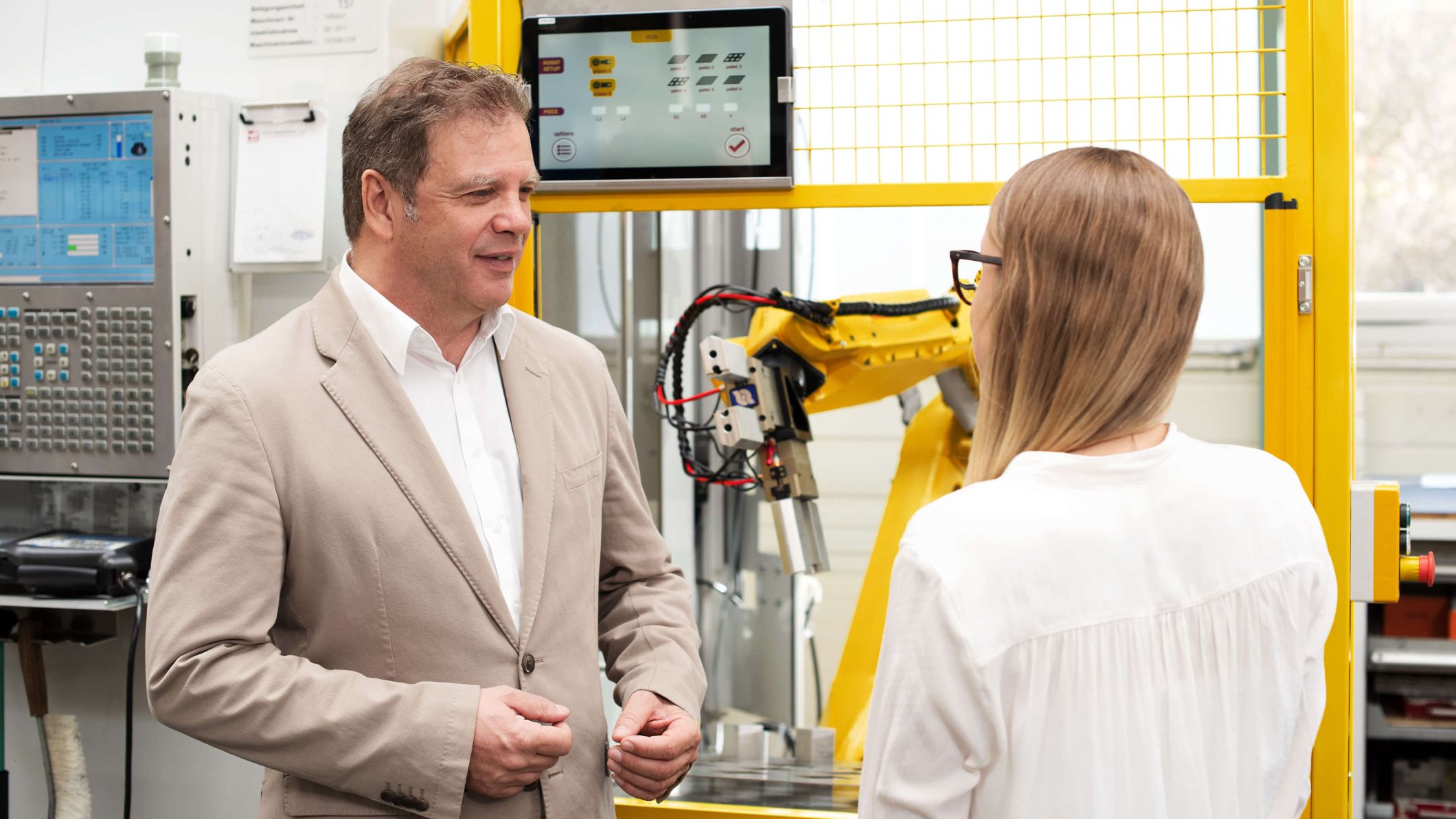 Industrie 4.0 - Automation - Produktionsoptimierung - Produktion - cnc - cnc-Maschinen