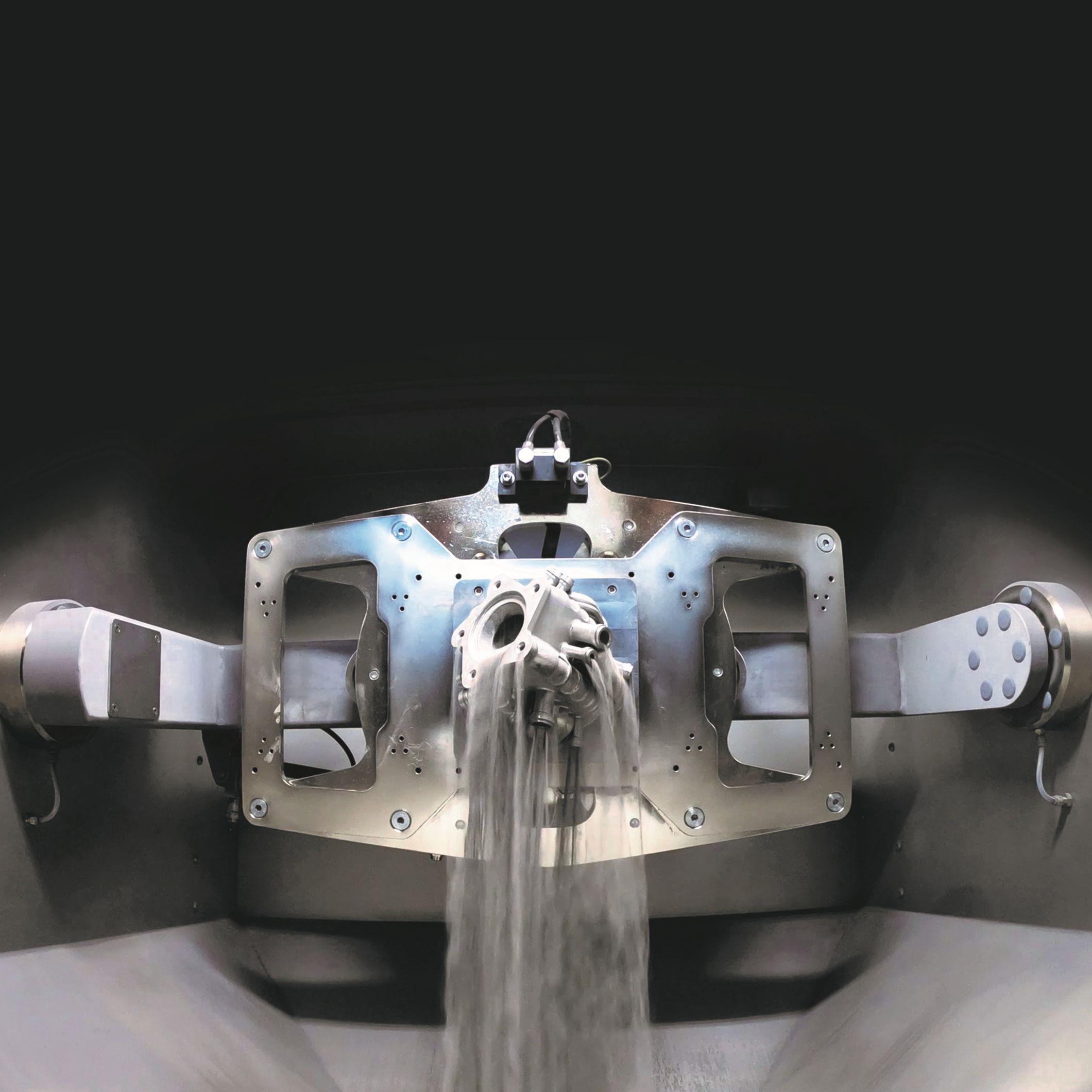 URMA SFM-AT800-S Entpulverung Depowdering Metallbauteile Innenbereich