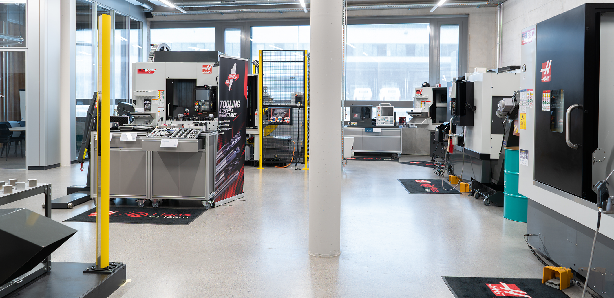 URMA Experience Center Showroom CNC HAAS