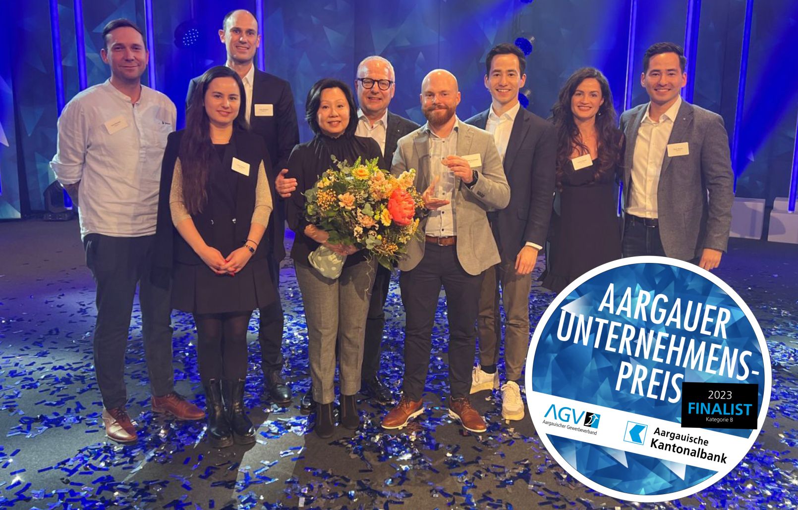 URMA gewinnt Aargauer Unternehmenspreis 2023