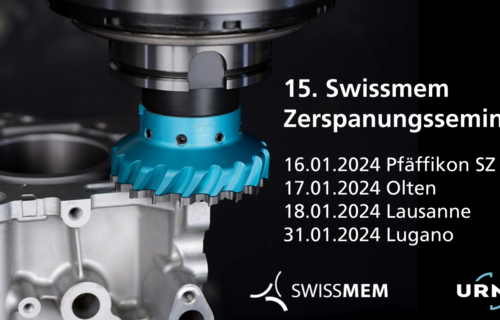 URMA – Zerspanung – usinage – machining – MX diamond – SWISSMEM