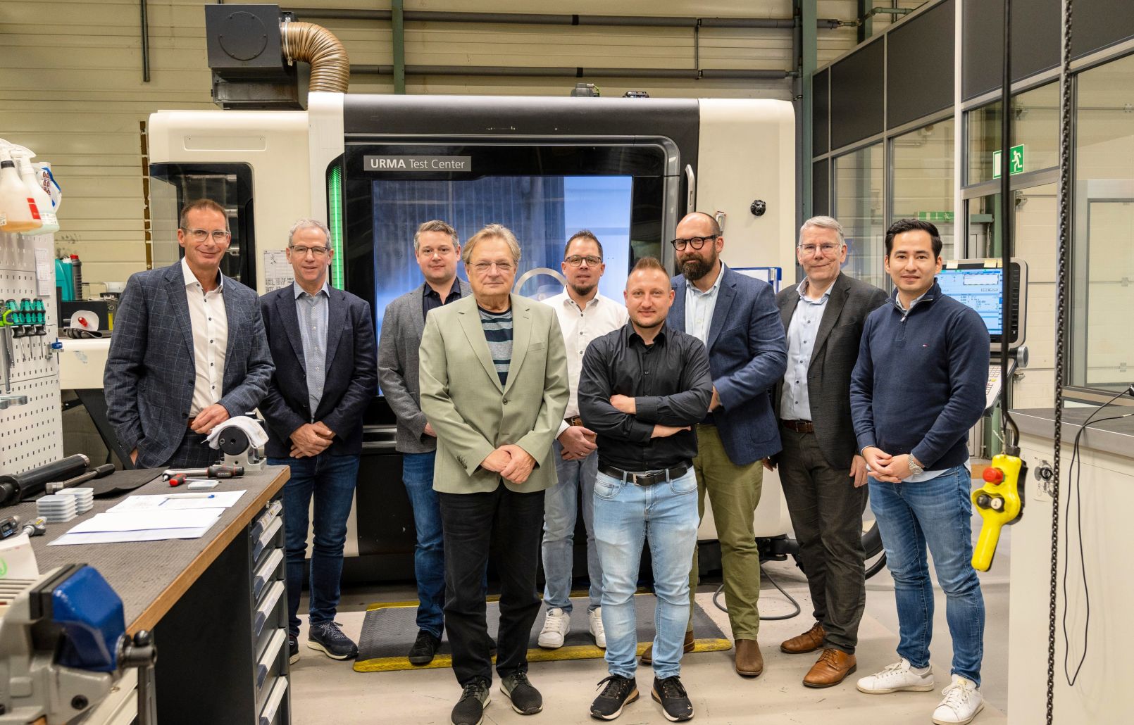 Precision machining and sustainable solutions by Schnyder SA and URMA AG.