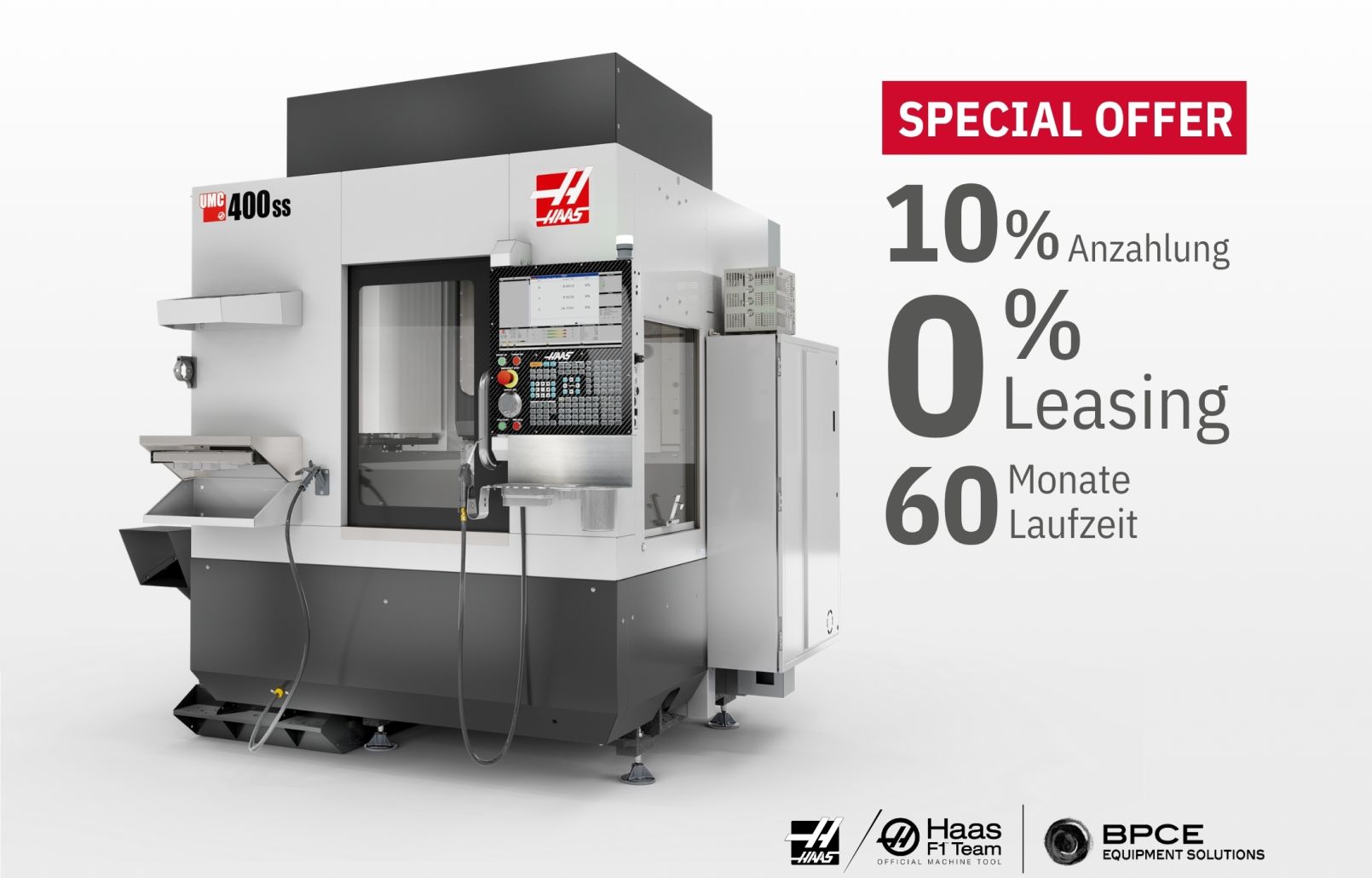 URMA Machines Promotion - HAAS - Leasing - 0%