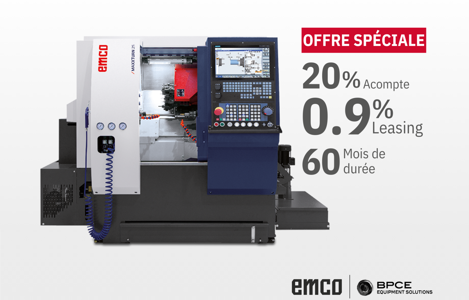 URMA Machines Promotion - EMCO - Leasing - 0%