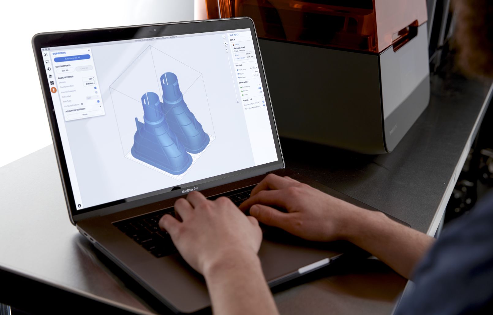 URMA Formlabs Software 3D Druck 3D Printing Desktop Printer